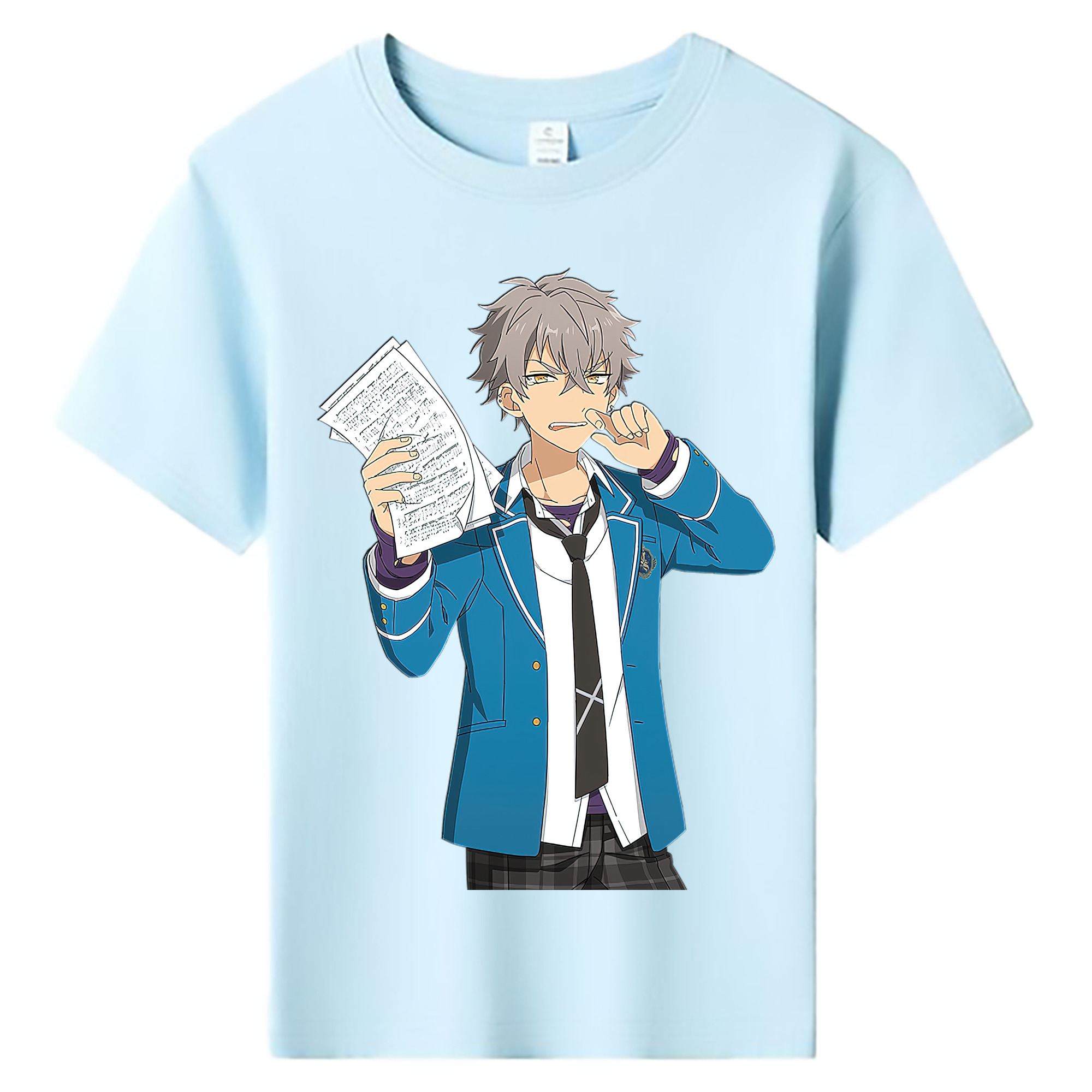 （画像用） あんさんぶるスターズ! Ensemble Stars 綿100％キッズTシャツ（フロントプリント）